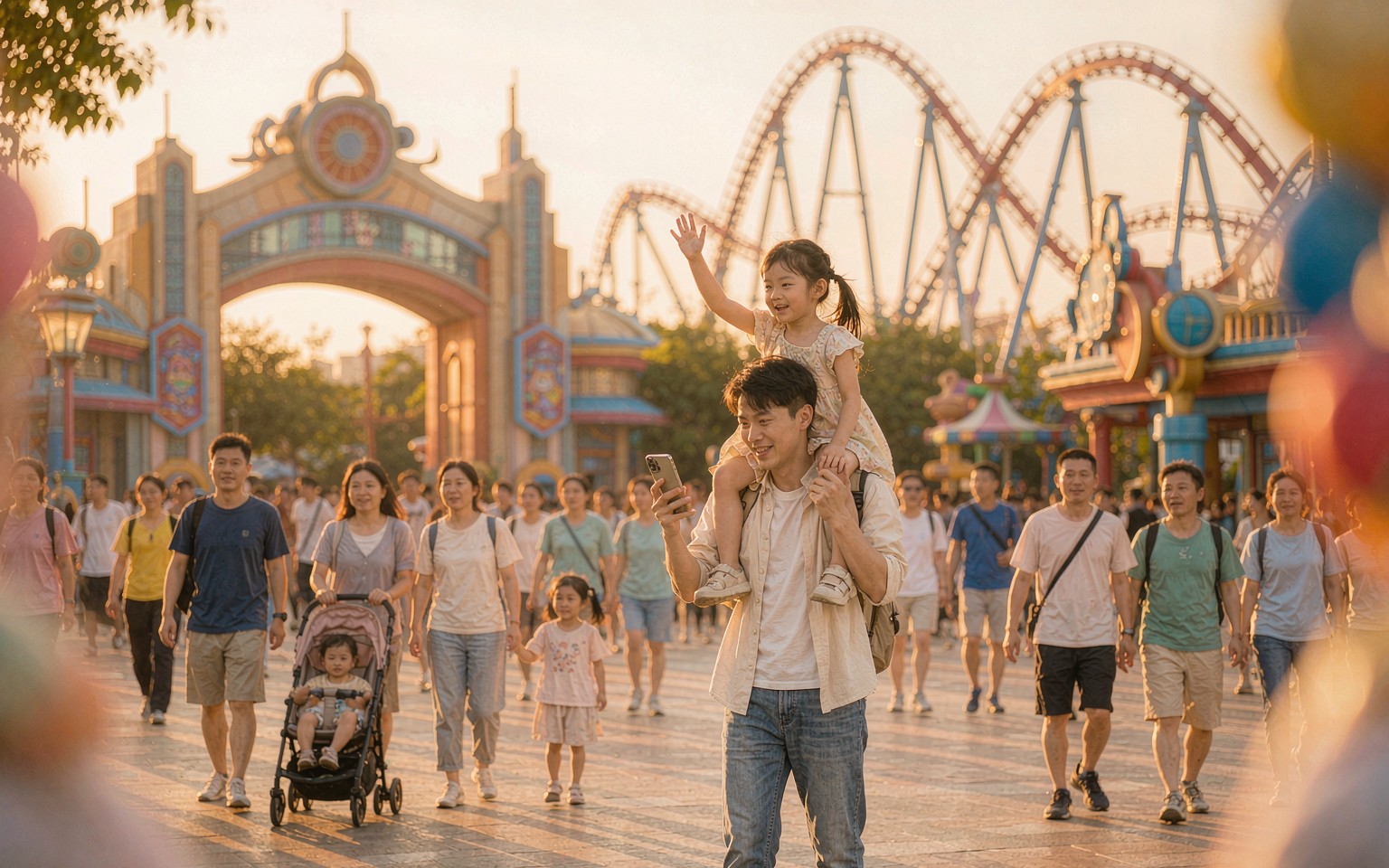 在迪士尼排了4小时队后，我设计了一套